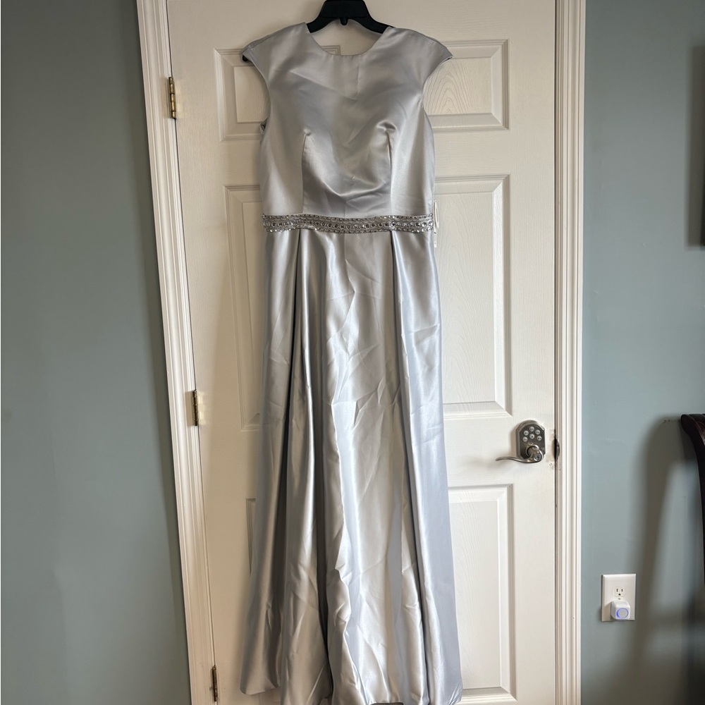 VIP Silver Maxi Dress